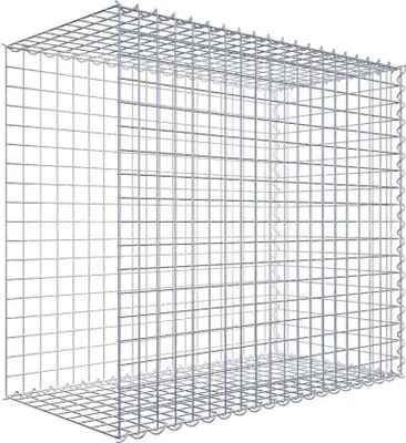 Immagine prodotto di Gabbione aggiuntivo tipo 2 100 cm x 90 cm x 50 cm (L x H x P), dimensione maglia 5 cm x 5 cm, a spirale