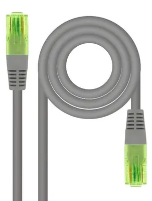 Produktbild von Rj45 Cat6 Utp Awg26 Cca 0,5m grau Nanokabel 10.20.1400