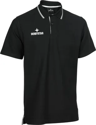 Image de DERBYSTAR Ultimo Poloshirt Uni schwarz XXL