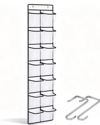 Imagen del producto de Organizador colgante, con 14 compartimentos, 165 x 29 cm, ideal para ahorrar espacio y facilitar el almacenamiento