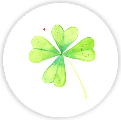 Produktbild von Mr. & Mrs. Panda magnet Blume Kleeblatt - Weiß - Geschenk, für kühlschrank, Glück, fotos, Umzug, zettelhalter, Glücksbringer, Garten, Motivation, Kühlschrankmagnet