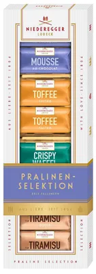 Produktbild von Niederegger Pralinen-Selektion 100g, KI-generiertes Bild