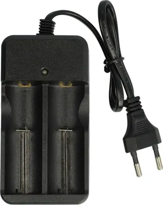 Produktbild von vhbw 2-Fach Akku-Ladegerät kompatibel mit L123A Li-Ion - Akkuzellen, Haushaltsbatterien