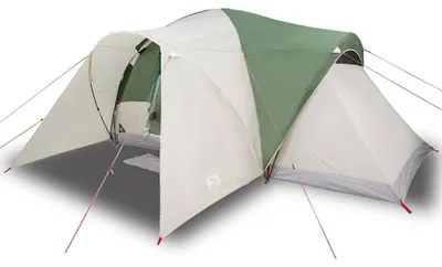 Immagine prodotto di vidaXL Tenda familiare a cupola 6 persone verde impermeabile