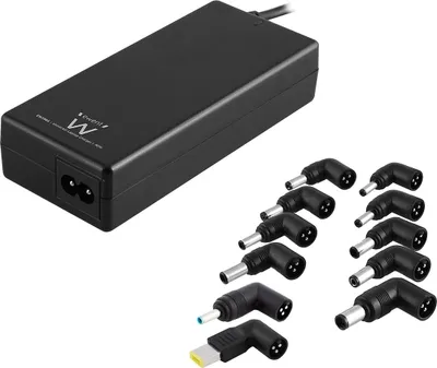 Image de Chargeur universel Ewent EW3966 90W 11 Connecteurs Noir