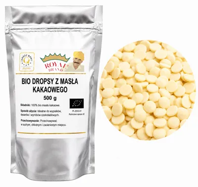 Produktbild von Food Kakaobutter 500G Kakaofett Backtropfen