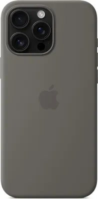 Produktbild von Pouzdro Apple iPhone 16 Pro Max - Silikonové - Měkké pouzdro, zadní kryt - Šedé