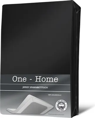 Produktbild von Jersey Spannbettlaken Spannbetttuch Baumwolle 90x200 140x200 180x200 & Topper..., Größe:90 - 100 x 200 cm, Farbe:Schwarz