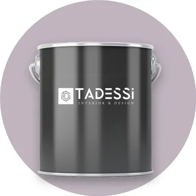Produktbild von TADESSI Wandfarbe Violett - Lavendel - abwaschbare Innenfarbe matt - Dispersionsfarbe - Geruchsarm und Lösemittelfrei - 5 Liter Gebinde