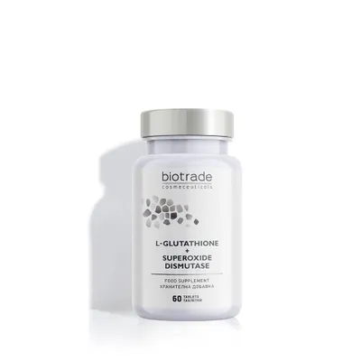 Produktbild von Biotrade Nahrungsergänzungsmittel L-Glutathion 200 mg & Superoxiddismutase