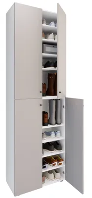 Produktbild von XL Holz Großer Schuhschrank Lona 10