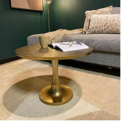 Produktbild von Starfurn Couchtisch Amara Gold Aluminium 65 cm