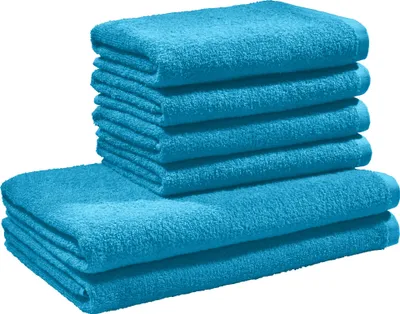 Produktbild von REDBEST Frottier-Set Oceanside" 6-teilig türkis OneSize"