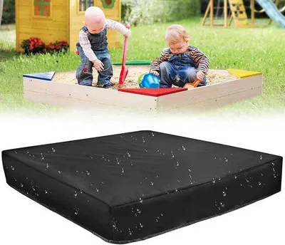Image de Housse pour jouets en plastique imperméable - Bac à jouets 150 x 150 cm - Résistante et imperméable