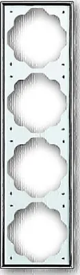 Produktbild von Busch-Jaeger Rahmen 4-fach 1724-726 2CKA001754A4136