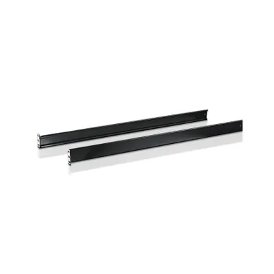Produktbild von ATEN Standard Installation Rack Montageset (Lang) für LCD KVM Switch/Konsole, Montageset, Schwarz, 729 g