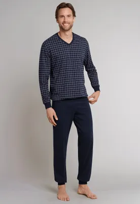 Obrázok produktu pre Schiesser AG Modell: 803159618 Anzug Lang Farbe: 803 dunkelblau Größe: 27