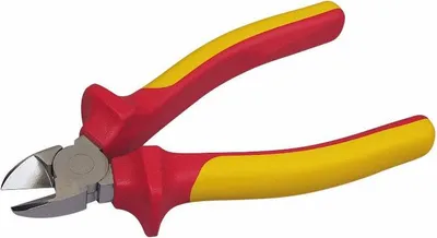 Zdjęcie produktu dla Stanley 0-84-009, Szczypce ukośne, Czerwony, Żółty, 160 mm, 196 g