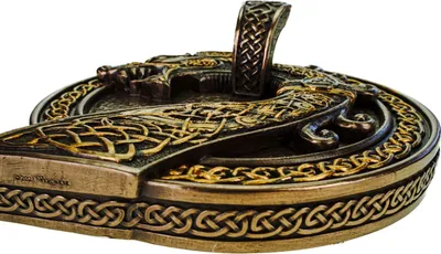 Produktbild von Keltischer Drache als Wandhalterung für Artikel Signalhorn 708-7822