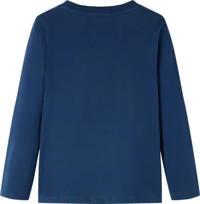 Immagine prodotto di Maglietta da Bambino a Maniche Lunghe Blu Marino 116