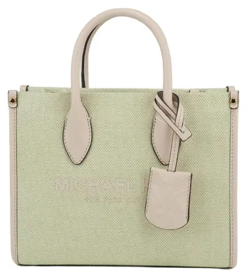 Produktbild von Michael Kors Mirella Shopper Powder Blush Canvas gold