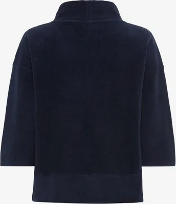Produktbild von Brax Sweatshirt Style Bo L mit Stehkragen, oversized Silhouette und Melange-Effekt