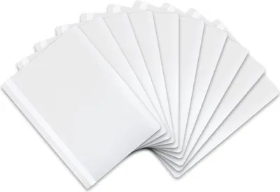 Produktbild von 10x itenga Schnellhefter, DIN A4, PP, WEISS