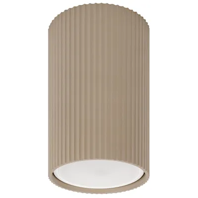 Produktbild von MasterLED Deckenlampe LED GU10 Aufbaustrahler Lucerno rund beige Aluminium IP20