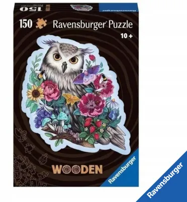 Produktbild von Ravensburger Holzpuzzle Eule 150 Teile Lernspielzeug