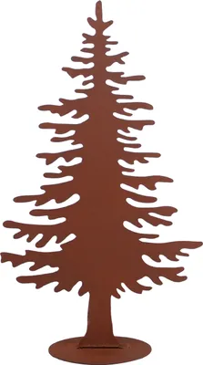 Produktbild von UNUS® Tannenbaum Rost-Deko aus Metall – Weihnachtsbaum Aufsteller Klein