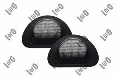 Obrázok produktu pre 2x ABAKUS L38-210-0003LED Osvetlenie poznávacej značky vhodné pre PEUGEOT 107 hatchback (PM, PN) LED