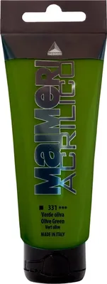 Produktbild von Maimeri Acrilico Acrylfarbe Olive Green 331 75 ml 1 stk