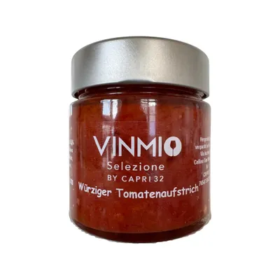 Produktbild von Bruschetta Tomatenaufstrich – VINMIO Selezione by CAPRI32 | Premium Genuss