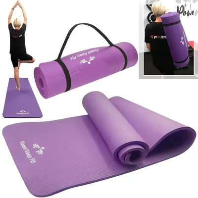 Produktbild von Yogamatte 1,5 cm Lila 190 x 63 cm