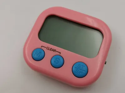 Obrázek produktu pro Kuchyňská minutka na vajíčka Krátká minutka růžová Velký displej Kuchyňská minutka Digitální časovač vaření Stopky Krátký časovač odpočítávání Xara-Products