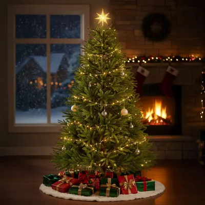 knstlicher weihnachtsbaum verpacken Weihnachtsbaum Nordlys