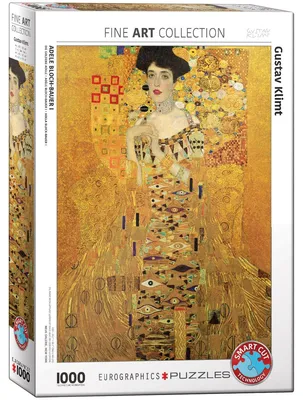 Zdjęcie produktu dla Puzzle 1000 elementów Adele Bloch-Bauer I Gustav Klimt