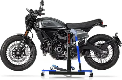 Image de Béquille centrale CS Power Evo pour Ducati Scrambler Nightshift 21-25 bleu