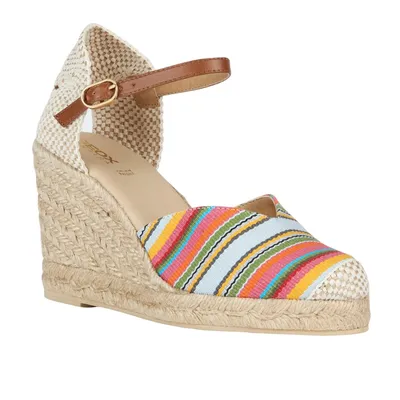 Produktbild von Geox - Damen Sandalen "Gelsa A", Lederriemen FS9858 (40 EU) (Camel)