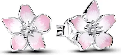 Produktbild von PANDORA Damen Ohrschmuck Kirschblüte, 925er Silber, Moments