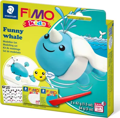 Produktbild von STAEDTLER Fimo Kids Modelliermasse Wal
