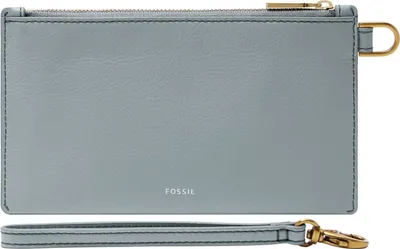 Produktbild von FOSSIL Handgelenktasche Utensilientasche Gift Wristlet Smokey Blue blaugrau