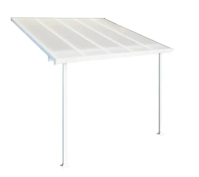 Produktbild von Palram - Canopia Aluminium Terrassenüberdachung Feria Weiß 295x305x305 cm
