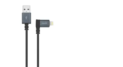 Immagine prodotto di aevoe moshi 99MO023043 - 1,5 m - Lightning - USB A - Nero - Dritto - Ad angolo