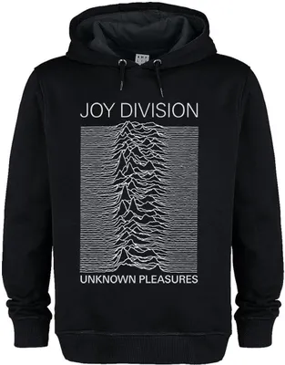 Obrázek produktu pro Amplified - Mikina s kapucí "Unknown Pleasures" pro muže/dámy Uni GD1236 (XXL) (Black)