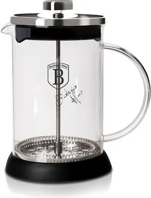 Produktbild von Tee- und Kaffeekanne French Press 800 ml Edelstahl BERLINGERHAUS BH-6303