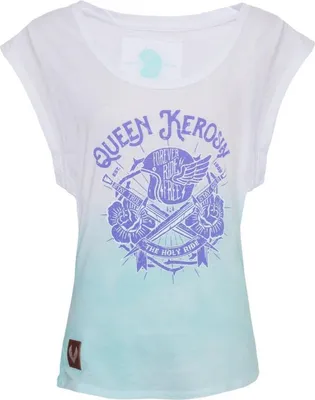 Produktbild von King Kerosin Female Shirt Dip Dye Shirt The Holy Ride White-M