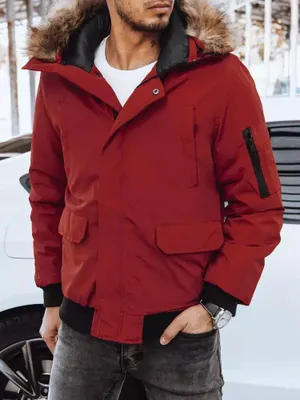 Produktbild von Dstreet Winterjacke für Männer Strirfy bordo XXL