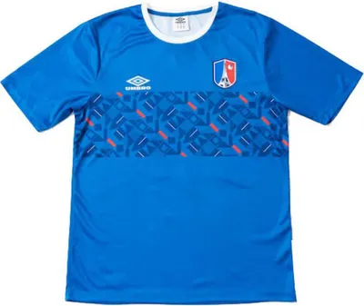 Produktbild von Umbro France Chest Panel World Cup 2022 Kurzarm-t-shirt Blau XL Mann Blau XL
