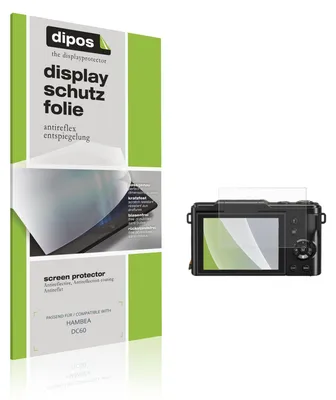 Zdjęcie produktu dla 4 folie ochronne do wyświetlaczy HAMBEA DC60, matowe. Folia ochronna do ekranu, dipos